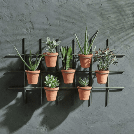 Decorate Your Walls with the Nkuku Jara Terracotta Wall Hung Planter