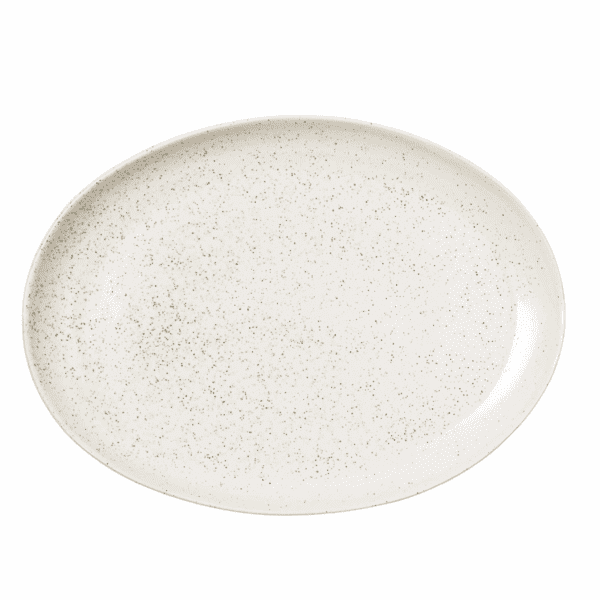 Nordic Vanilla Oval Plate
