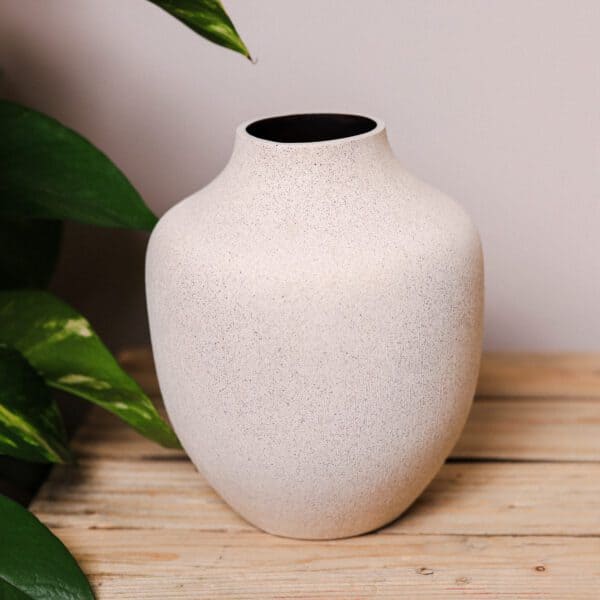 Lindform Kyoto Medium Light Sand Vase 21cm