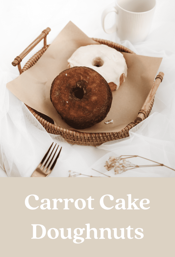 Carrot Cake Doughnuts