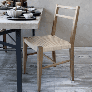 Chair with Woven Seat