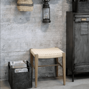 Limoges Woven Stool