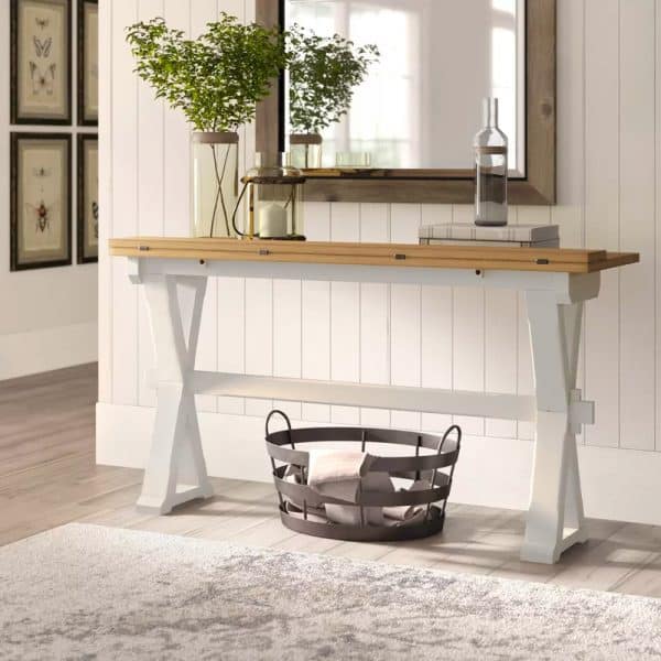 Decorate your hallway by adding this console table