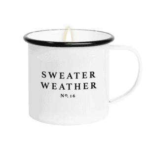 Sweater Weather Soy Candle In Coffee Mug