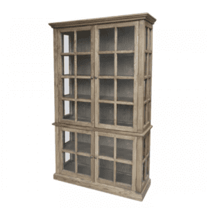 Wood and Glass Display Unit