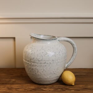 decorative white jug