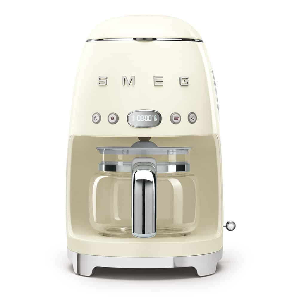 SMEG 50's Retro Style Drip Filter Coffee Machine Cream