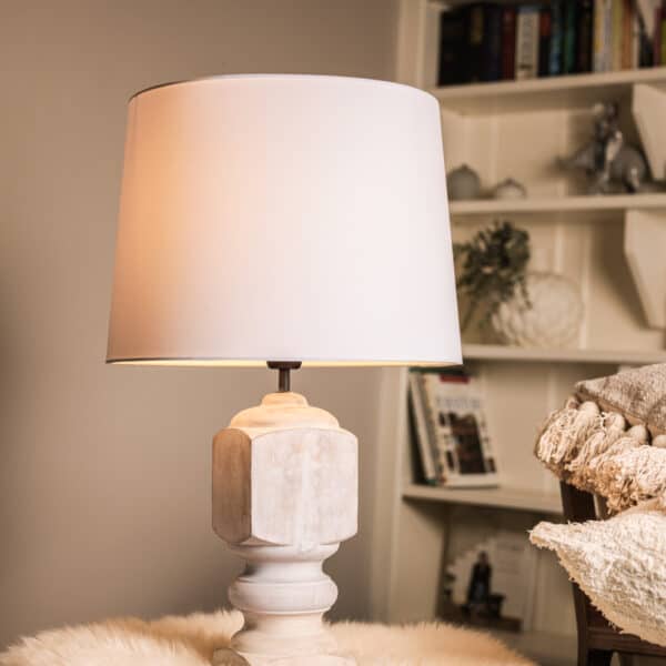 Also Home Tore Mango Wood Large Table Lamp