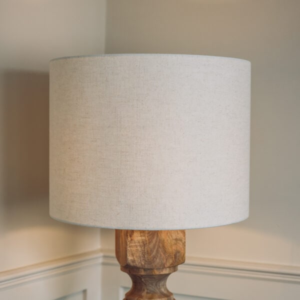 Light & Living Robbia Wood Floor Lamp
