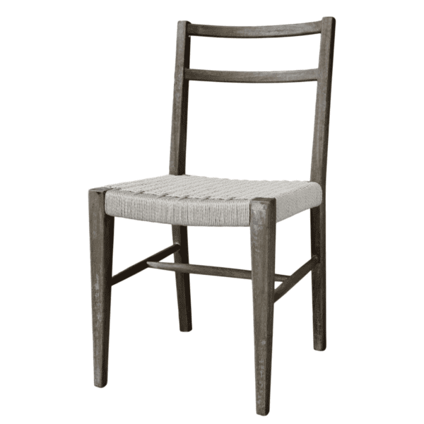 Chic Antique Limoges Wicker Dining Chair
