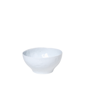 Stylish bowl that embodies Scandinavian design. Made from glazed porcelain and finished In a soft grey colour.