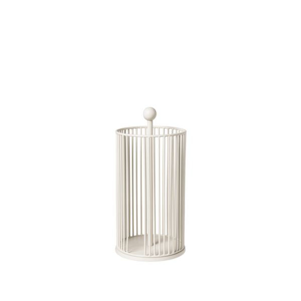 A stylish paper towel holder in a rainy day grey hue. Keep your paper towels organised and on hand.