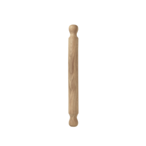 Stylish rolling pin by Broste Copenhagen. Made from oiled oak in a warm, natural hue.