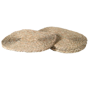 Set of 4 seagrass placemats.