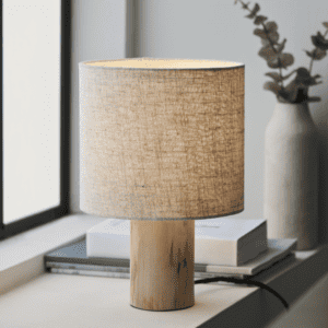 Gallery Interiors Durban Wooden Table Lamp