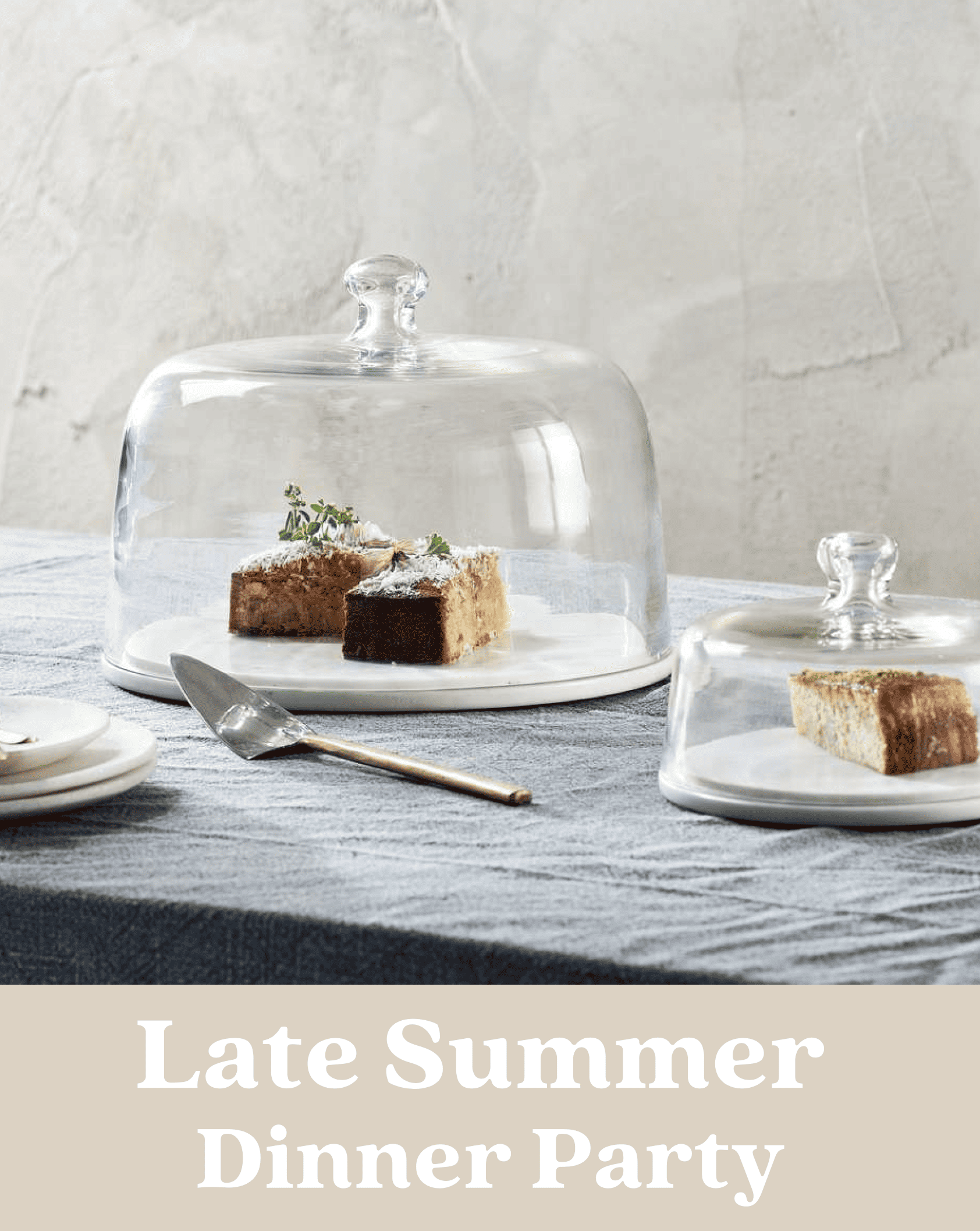 A blog looking into what you need to host a successful late summer dinner party. 