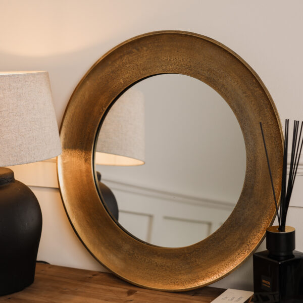 Light & Living Sana Antique Bronze Mirror