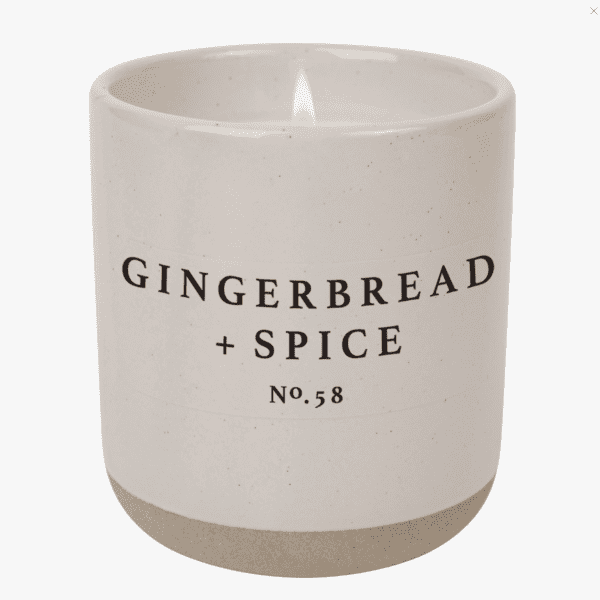 Sweet Water Decor Gingerbread and Spice 12 oz Soy Candle product image