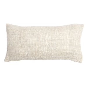 Sm Label Selemat Beige Rectangle Cushion Cover Product Image Front