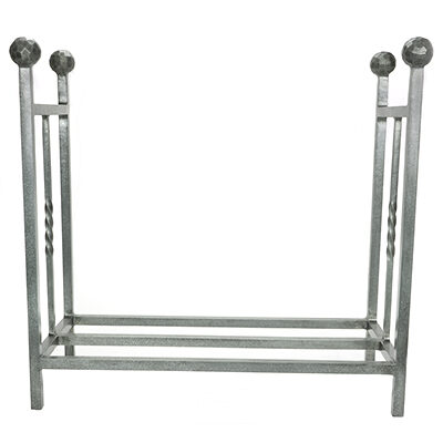 From The Anvil Pewter Rectangular Log Holder Product Image (2)