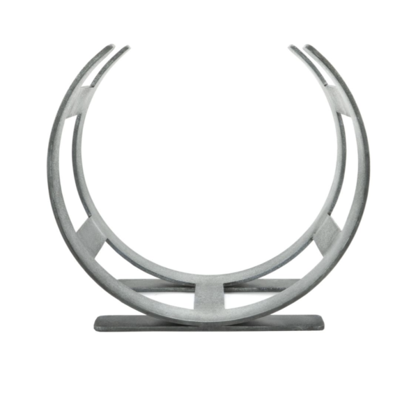 From The Anvil Pewter Curved Log Holder - Small Product Image (3)